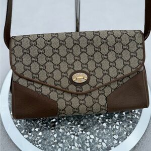 EUC Gucci Plus Brown GG Monogram Bag